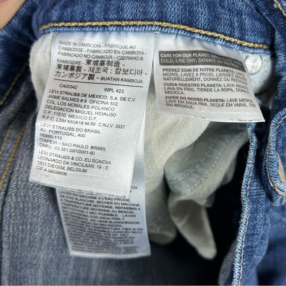 Levi’s 515 bootcut mid rise blue jeans - Picture 8 of 9